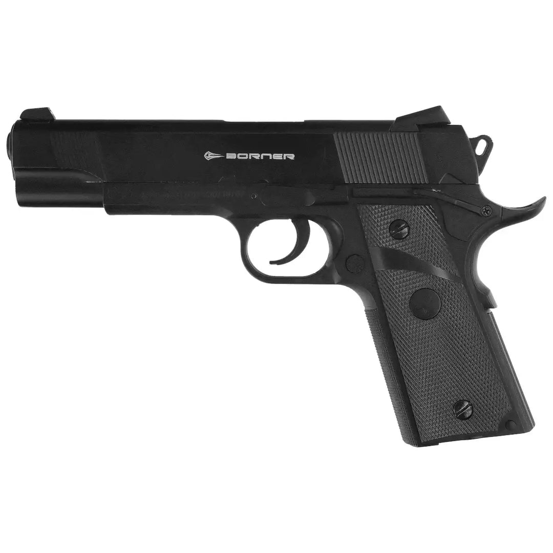 Borner - 1911 Predator Elite CO2 Drevet Luftpistol - 4.5mm BB - Game-On.no