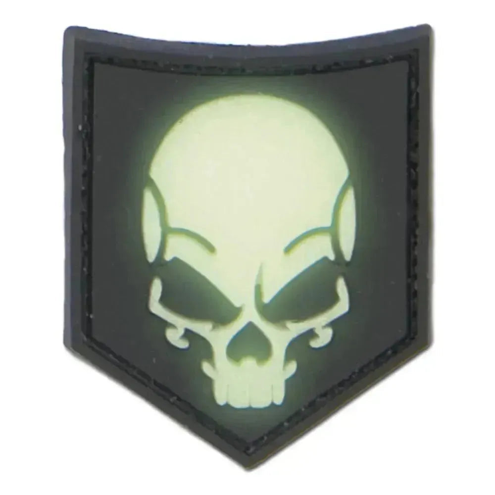 Patch - SOF Skull Rubber - Selvlysende - Game-On.no