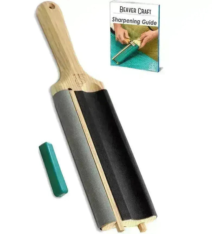 Slipelær til Krumkniv/Skjekniv - Tosidig Blokk - Game-On.no