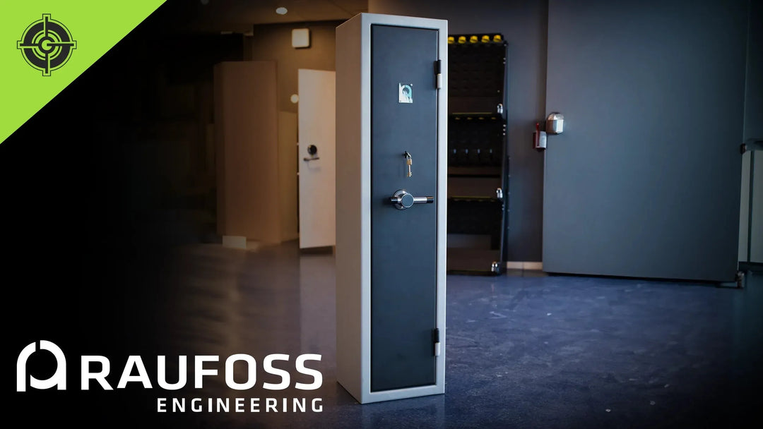 Sikre våpnene dine med FG-godkjent våpenskap fra Raufoss - Game-On.no