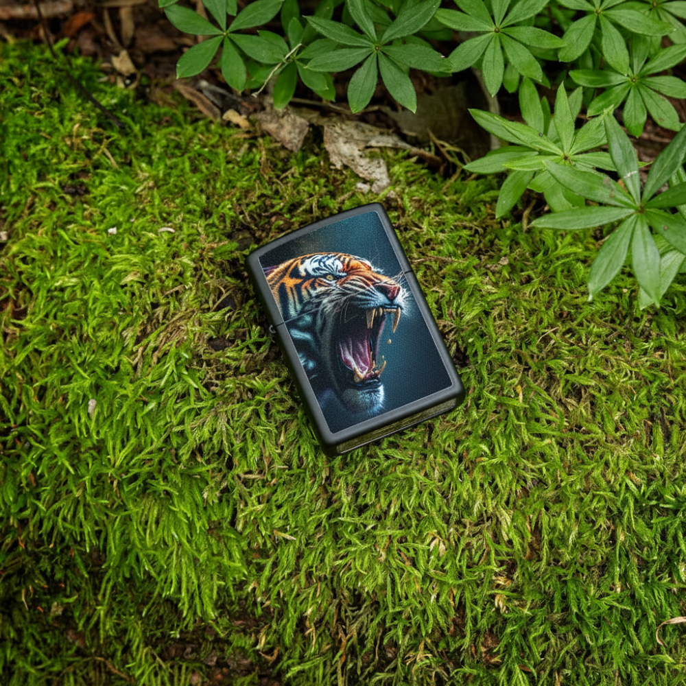Zippo Tiger Roar Design Lighter