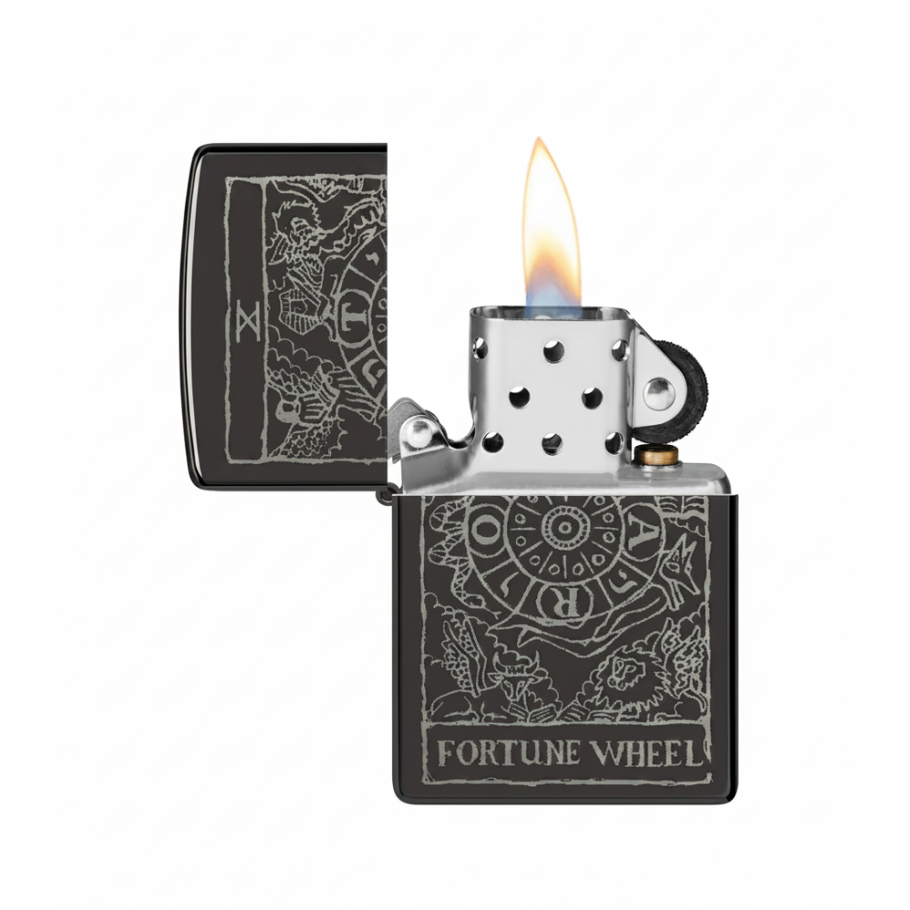 Zippo Wheel of Fortune Design Lighter