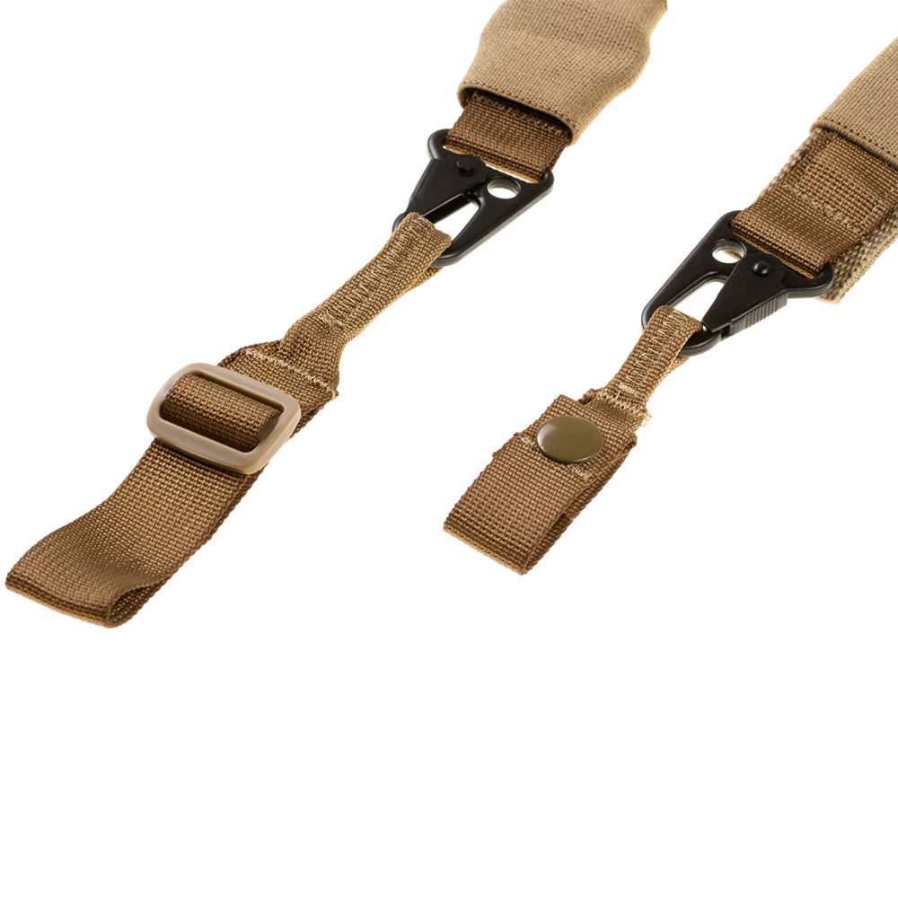 Correa para armas TX-3 - Eslinga ajustable de dos puntos para armas - Bronceado