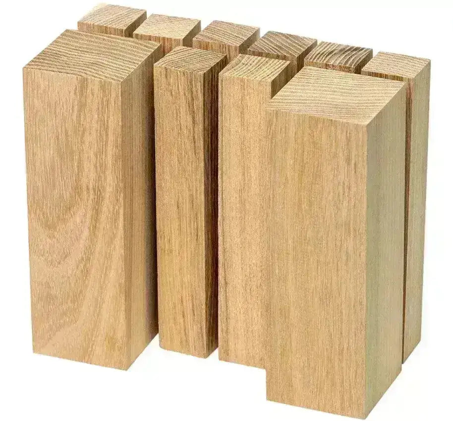 10stk Emne- Treklosser til Treskjæring Akasie - Game-On.no