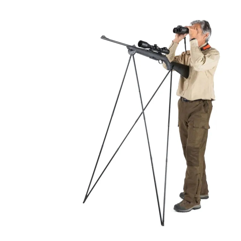 4Stable Sticks Essential Skytestokk – 4-Punkts Støtte - Bush Green
