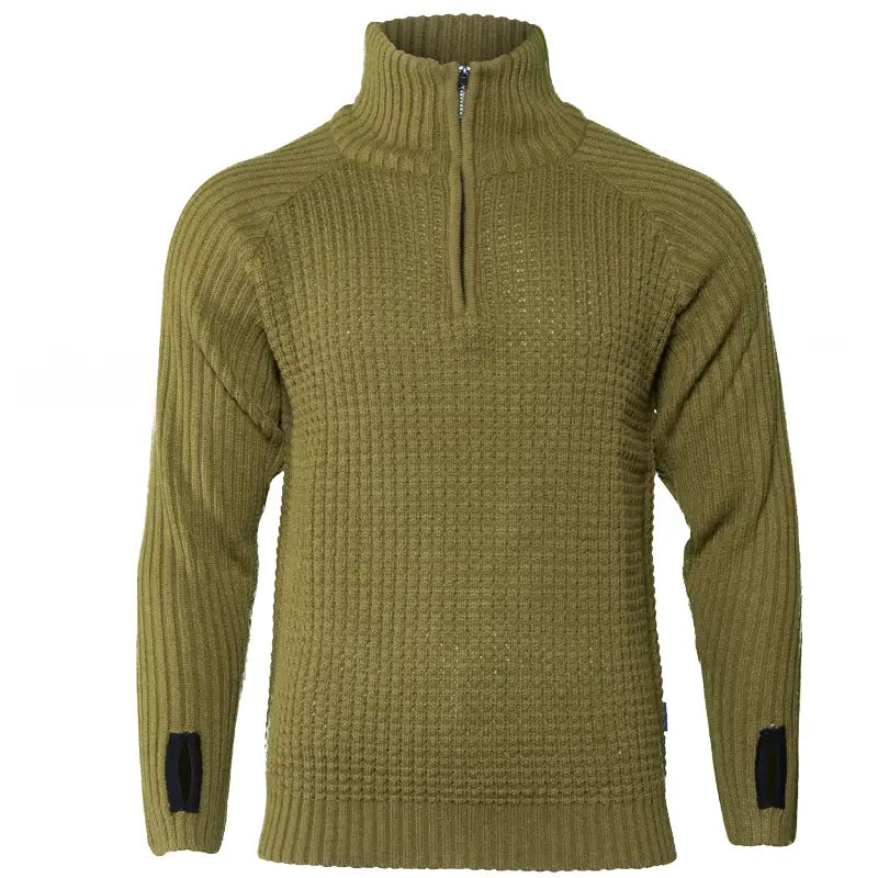 Norwegian-made Wilderness Sweater - Green