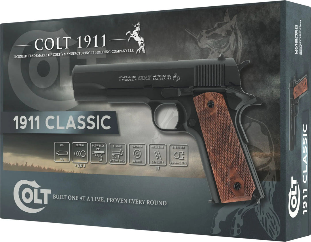 1911 Classic Luftpistole - 4.5mm BB mit Blowback - Game-On.no