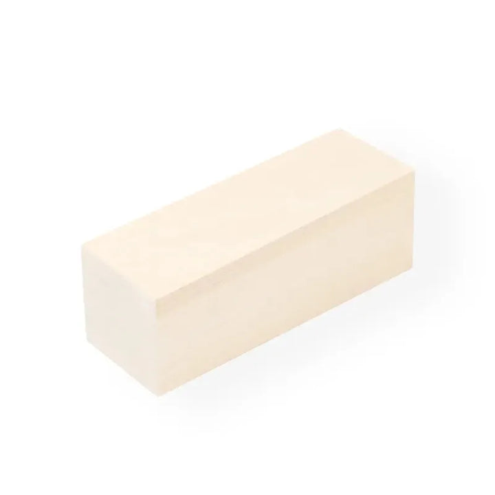 1stk Emne - Treklosse til Treskjæring Lind 125x42x42mm - Game-On.no