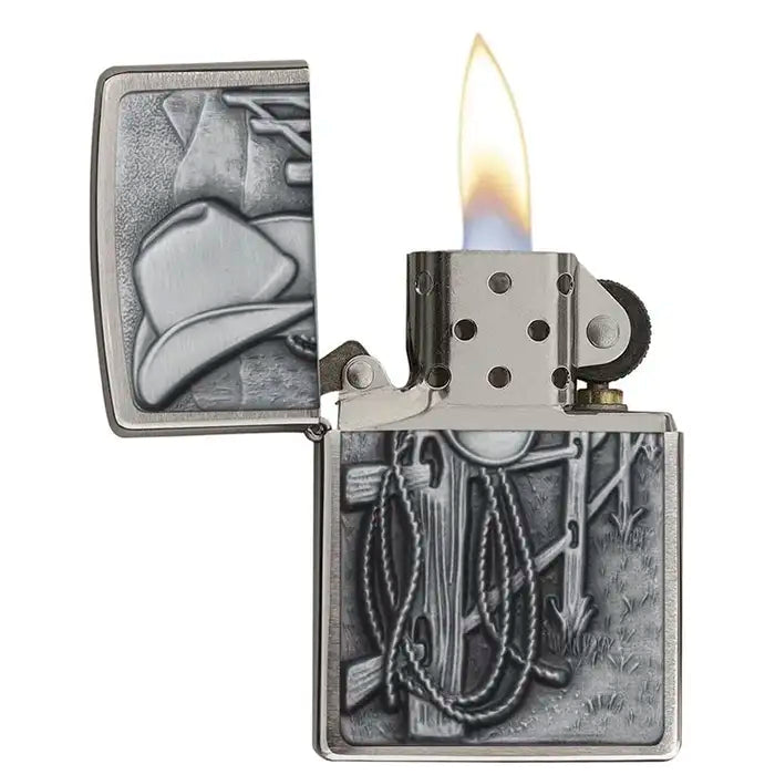 Encendedor Zippo - Motivo vaquero 3D
