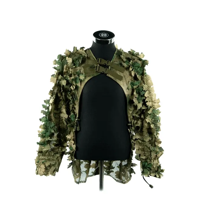 3D Ghillie / Kamuflasjedrakt 2.0 med Skulderfeste - Amber og Everglade - Game-On.no