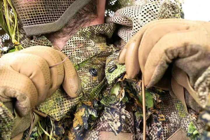 3D Ghillie / Kamuflasjedrakt Jakke - Amber - Game-On.no