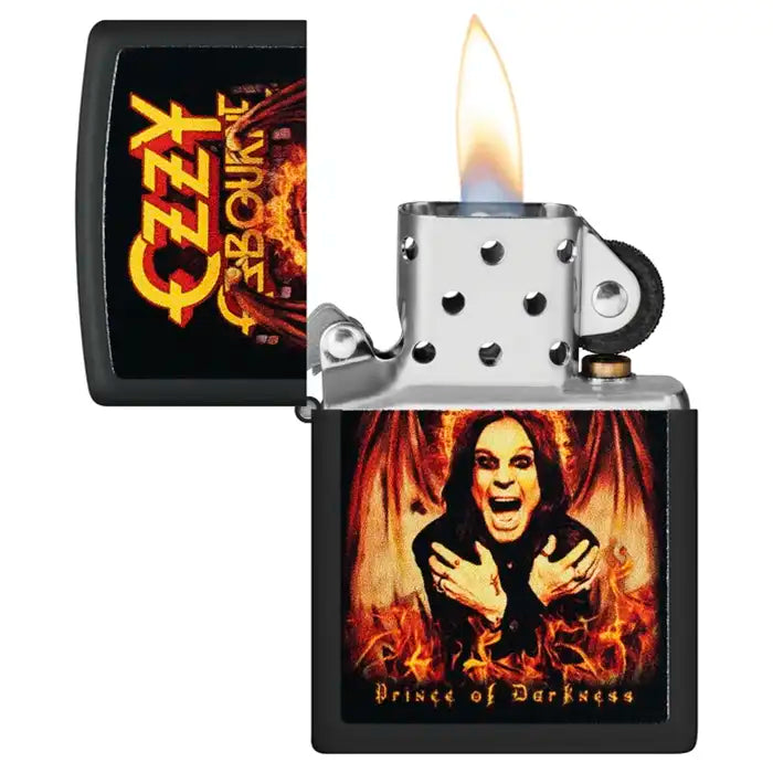 Zippo – Ozzy Osbourne «Prince of Darkness» – Black Matte Lighter