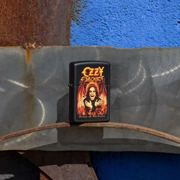 Zippo – Ozzy Osbourne «Prince of Darkness» – Black Matte Lighter