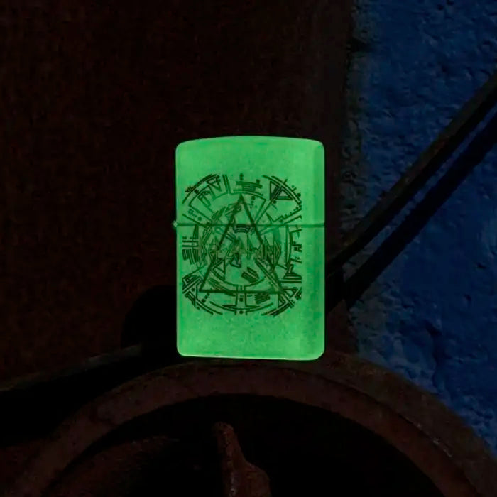 Zippo – Def Leppard «Hysteria» Motiv – Glow in the Dark Lighter