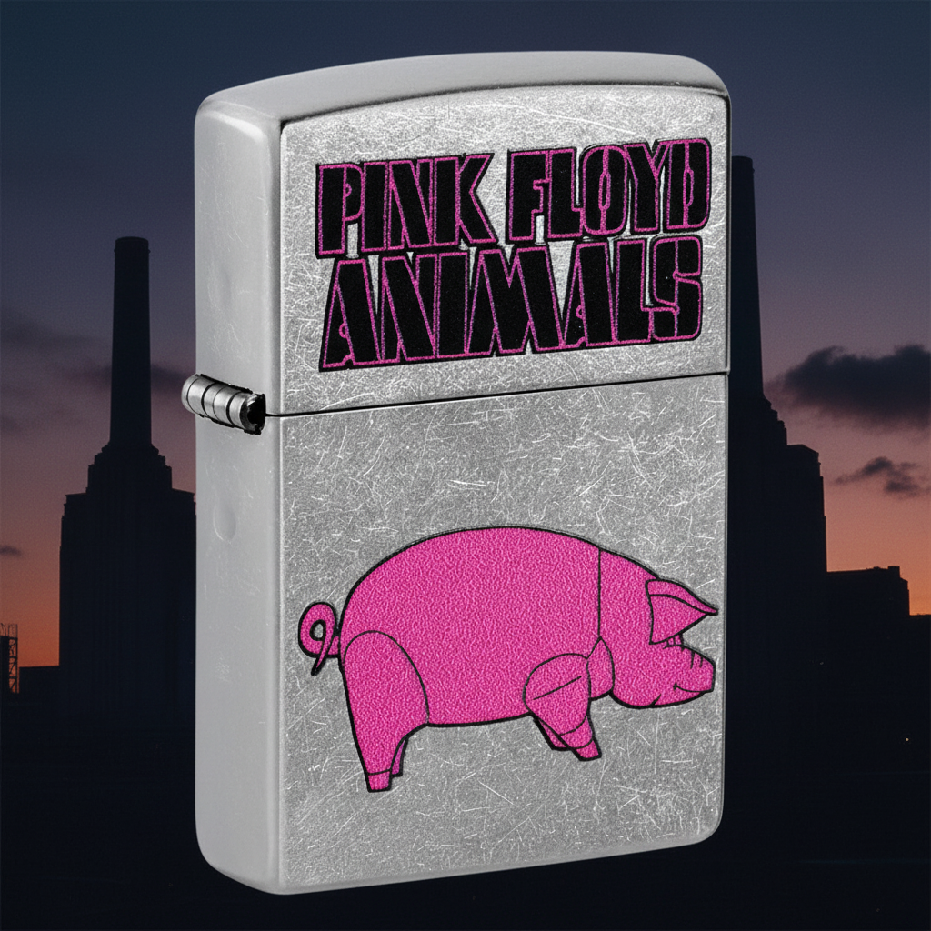 Zippo – Pink Floyd «Animals» – Street Chrome Lighter