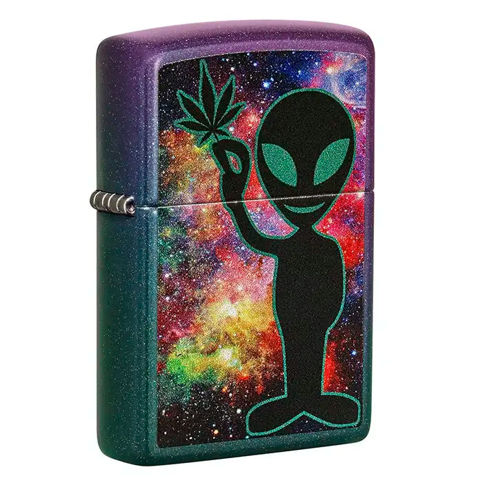 Zippo - Diseño alienígena iridiscente