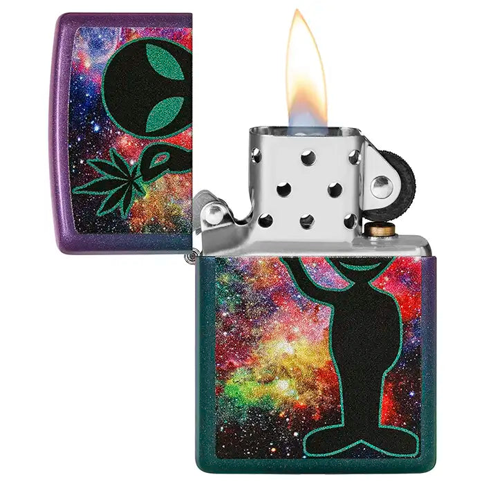 Zippo - Diseño alienígena iridiscente