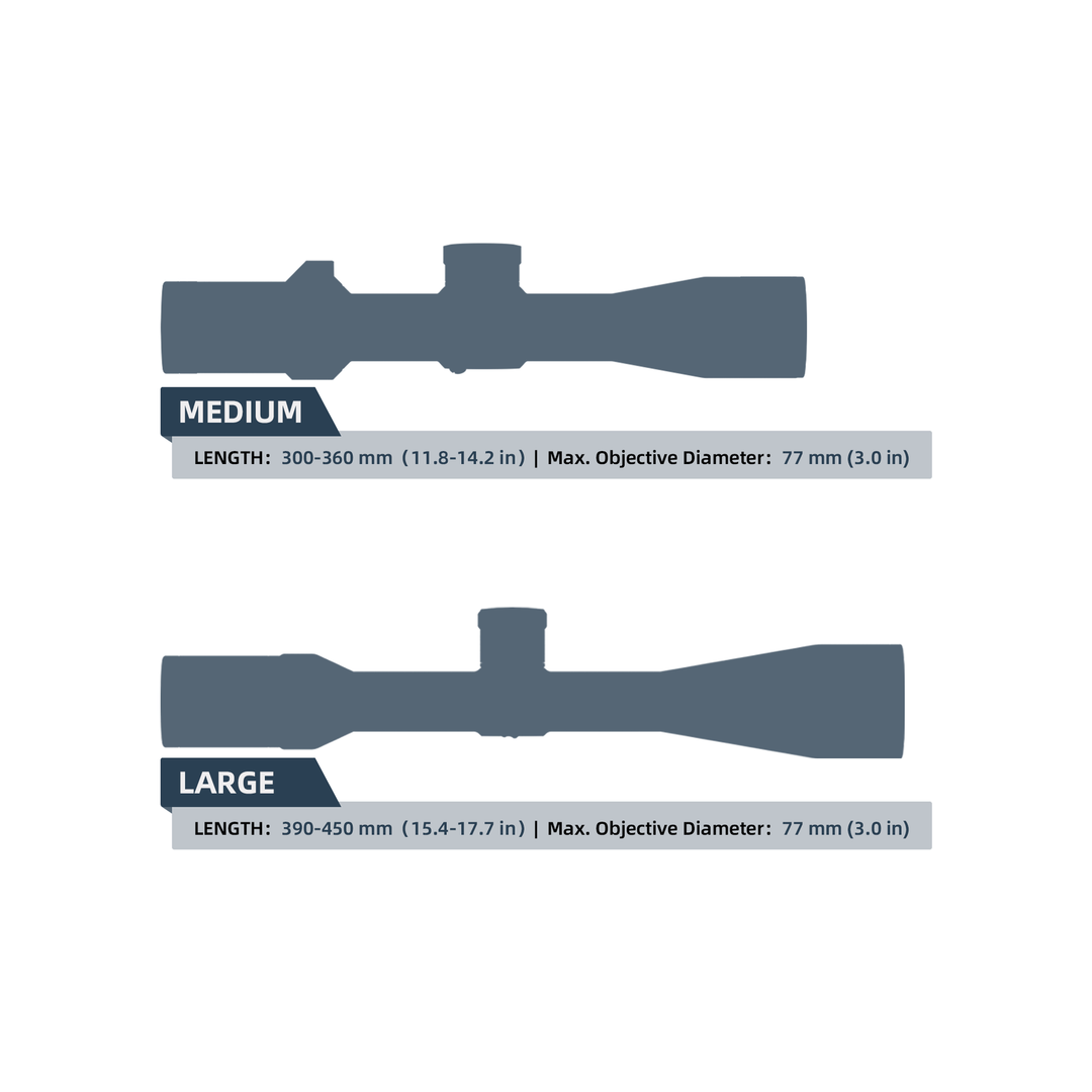 Vector Optics Neoprene Scope Cover - Protection for Rifle Scopes