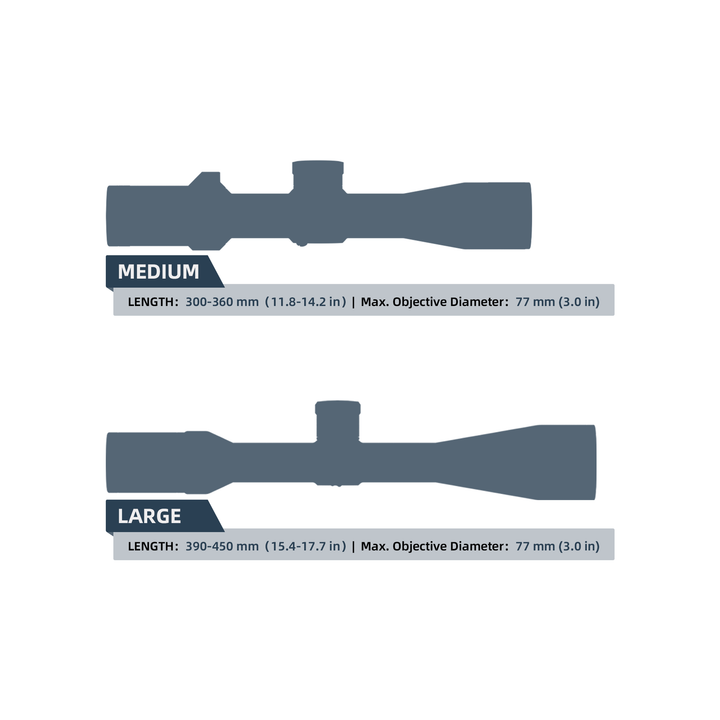 Vector Optics Neoprene Scope Cover - Protection for Rifle Scopes