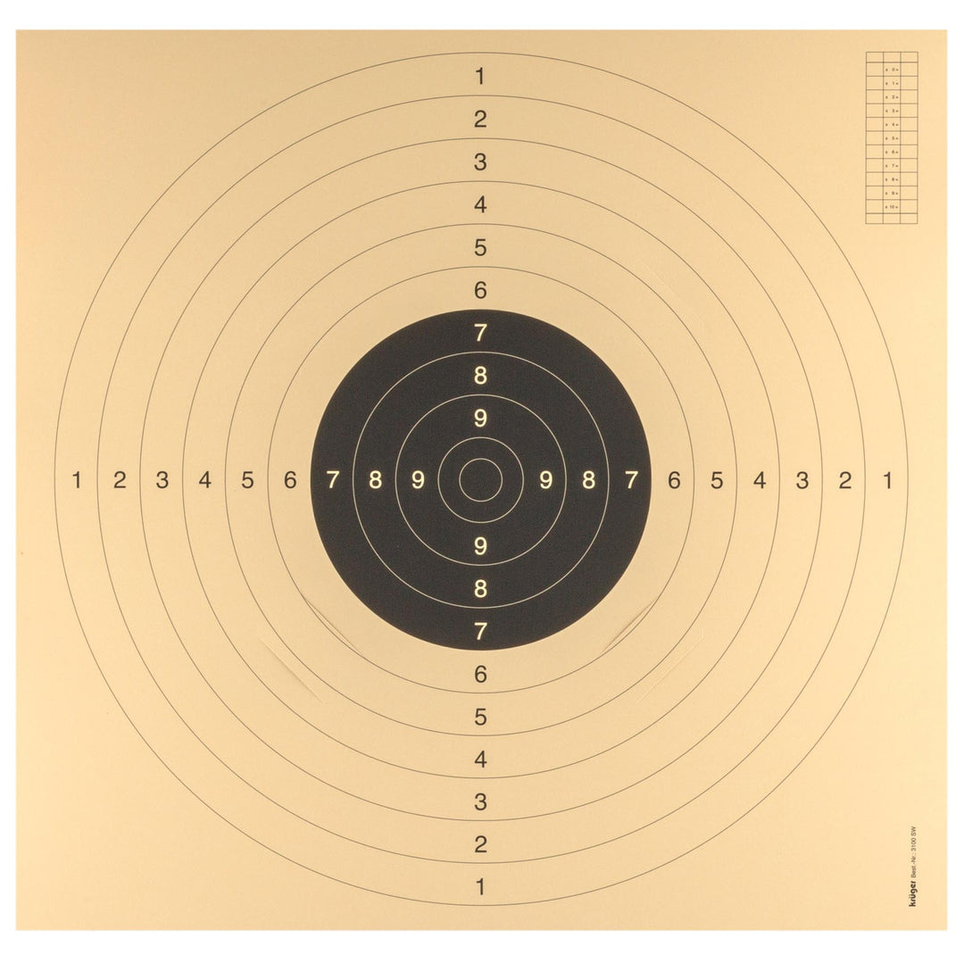 Flashes de pistola aprobados por FFT e ISSF - 55 cm x 53 cm - 100pcs