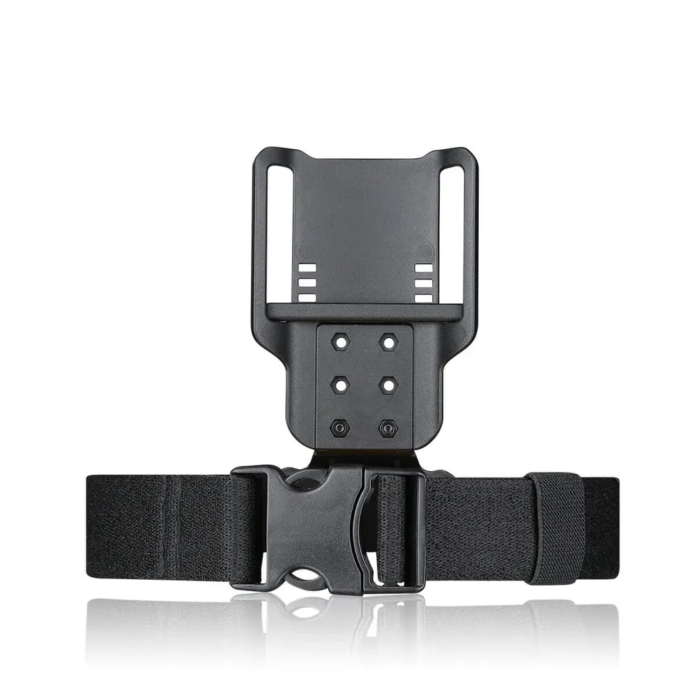 Amomax - Low Ride Duty Drop Belt Platform - Black
