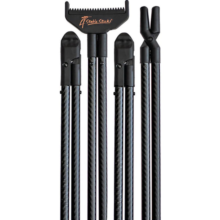 4Stable Sticks Essential Skytestokk – 4-Punkts Støtte - Karbonfiber
