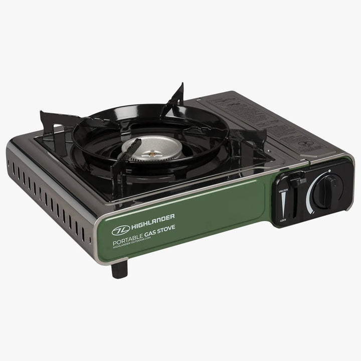 Portable Gas Stove / Camping Kitchen - Green