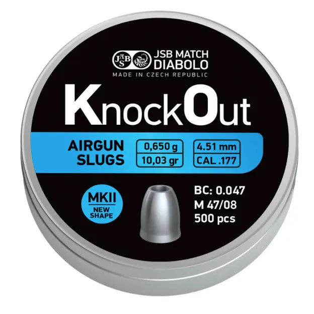 Babosas KnockOut Serie MK - 4,5 mm - 500 piezas