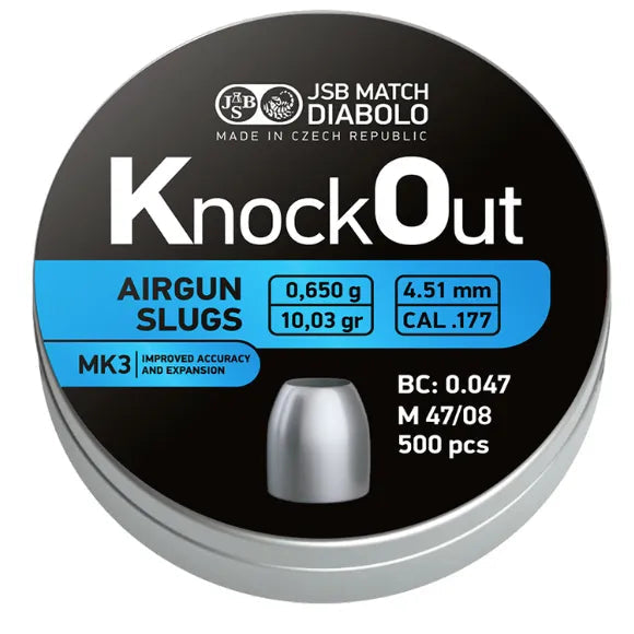 Babosas KnockOut Serie MK - 4,5 mm - 500 piezas