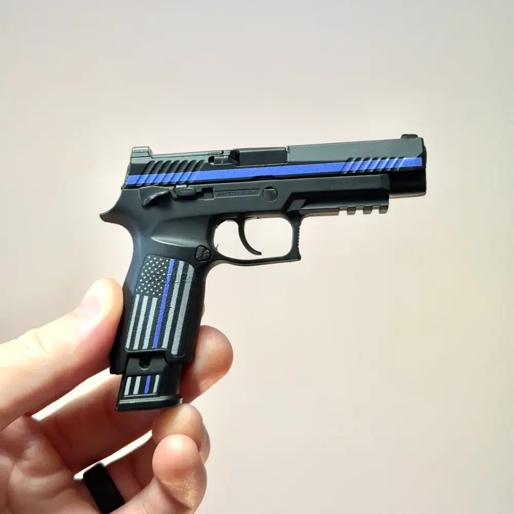 Goatguns - Mini Sig Sauer M17 Pistol - Thin Blue Line - Replika Modell