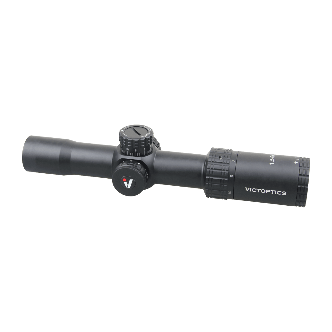 VictOptics S4 1,5-6x28 Kikkertsikte - Sort - fra siden