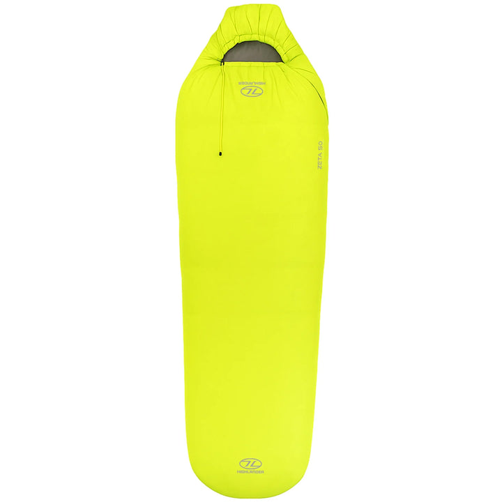 ZETA 50 Sleeping Bag Lime Green – Ultralight for Summer Trips