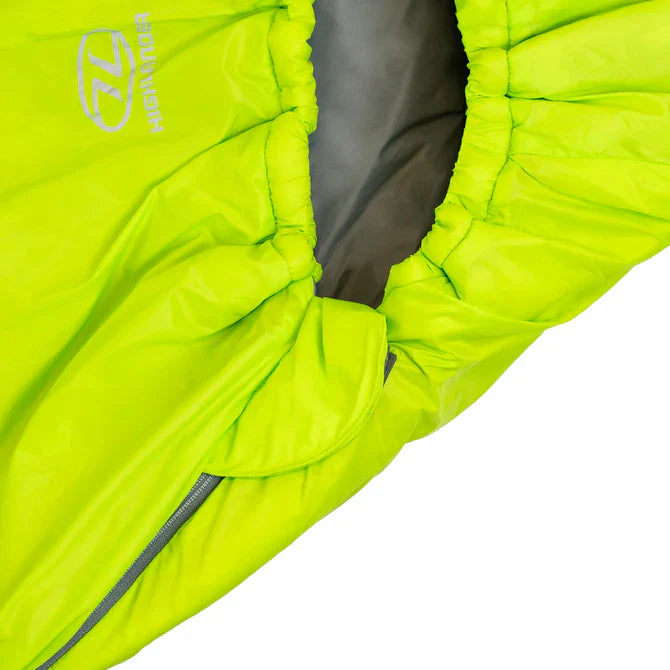 ZETA 50 Sleeping Bag Lime Green – Ultralight for Summer Trips
