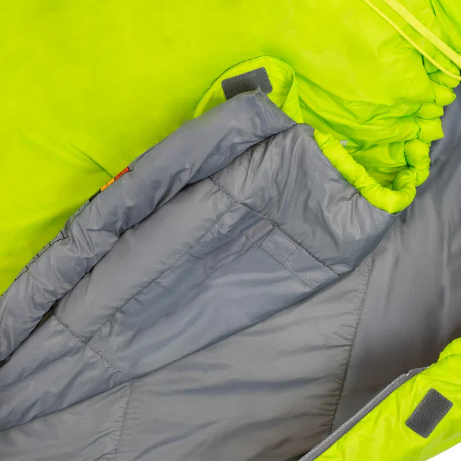 ZETA 50 Sleeping Bag Lime Green – Ultralight for Summer Trips