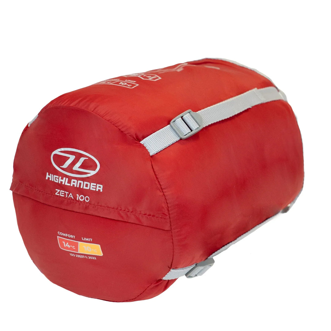 Highlander Zeta 100 Sleeping Bag - Lightweight sleeping bag for warm nights