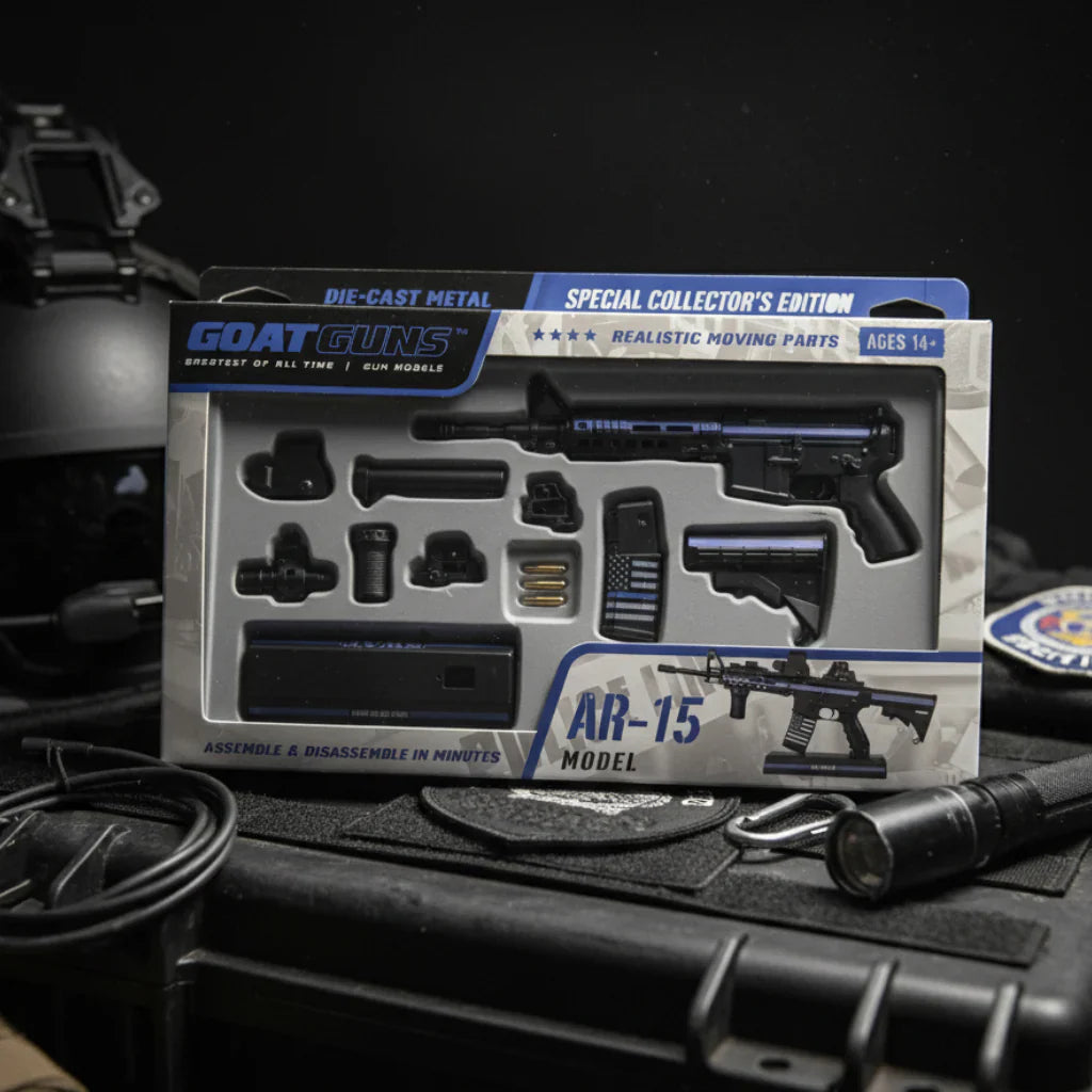 Goatguns - Mini AR15 Thin Blue Line/SWAT Special Edition - Replika Modell