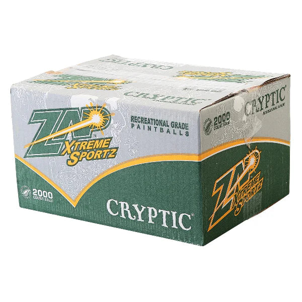 Zap Cryptic Bio Paintballkuler - 2000stk