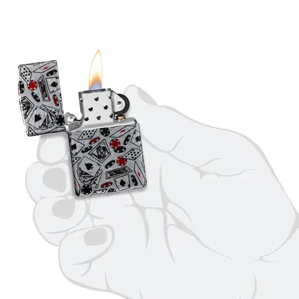 Zippo - Let the Chips Fall - 540 Lighter