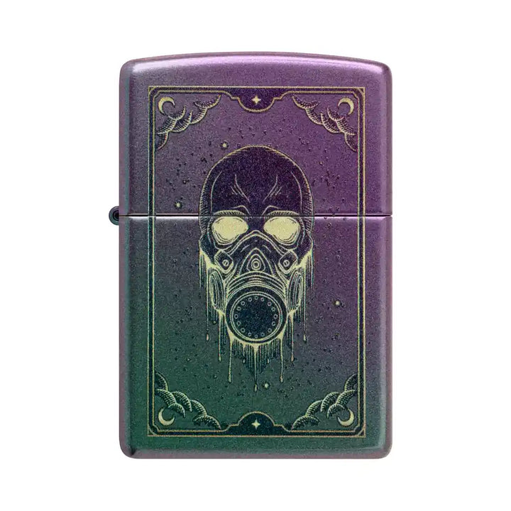 Zippo - Gassmaske Motiv - Iridescent Lighter