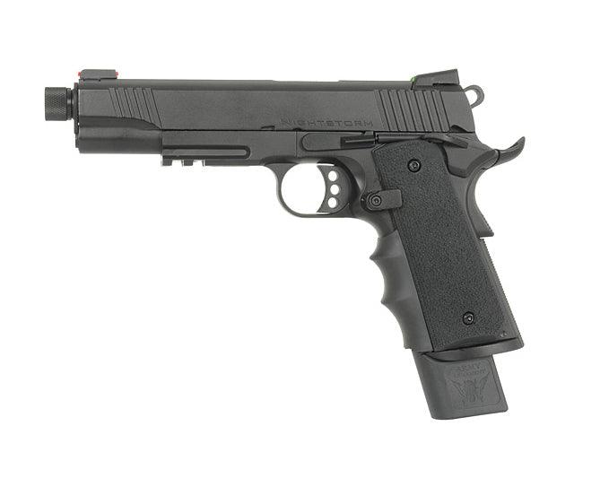 AA - 1911 Nightstorm kaasukäyttöinen pistooli - Tan/Desert - Game-On.com