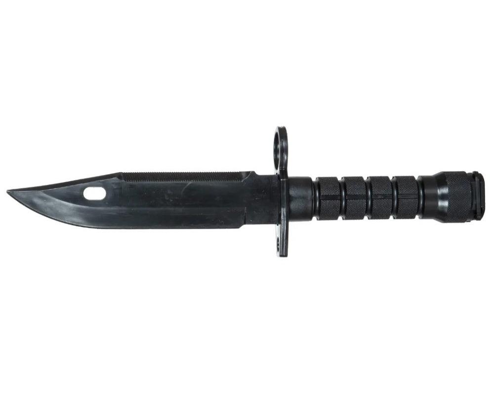 ACM - Rubber M9 Bayonet Training Replica - Black - Game-On.com