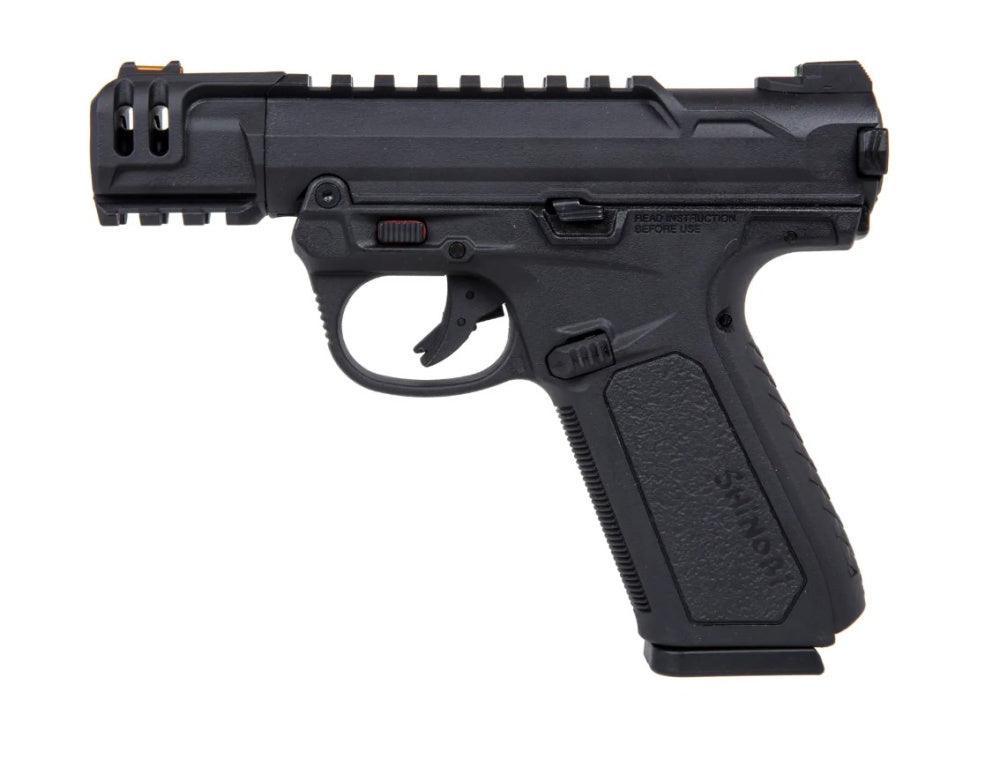 Action Army - AAP-01C Compact Semi/Full Auto Softgun Pistol Svart - Game-On.no