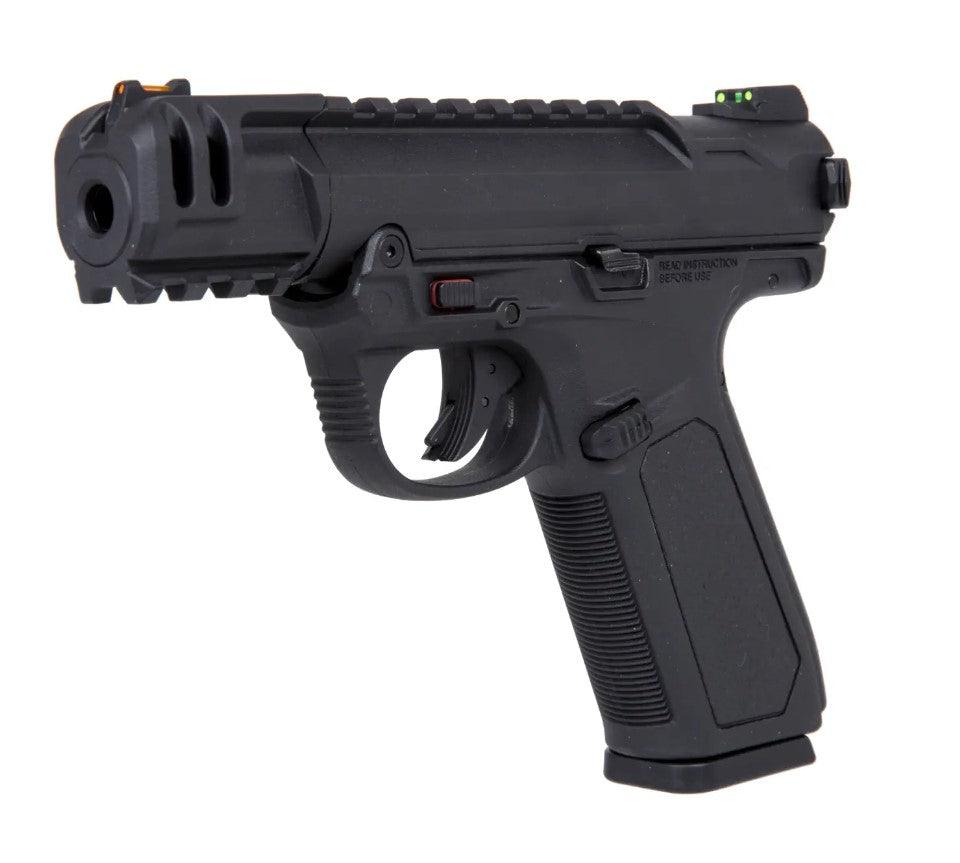 Action Army - AAP-01C Compact Semi/Full Auto Softgun Pistol Svart - Game-On.no