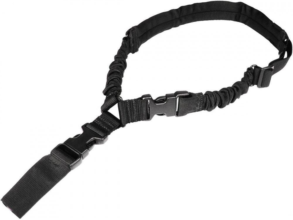 Amomax - Padded Single Point Sling - HK Style Clip - Black - Game-On.no