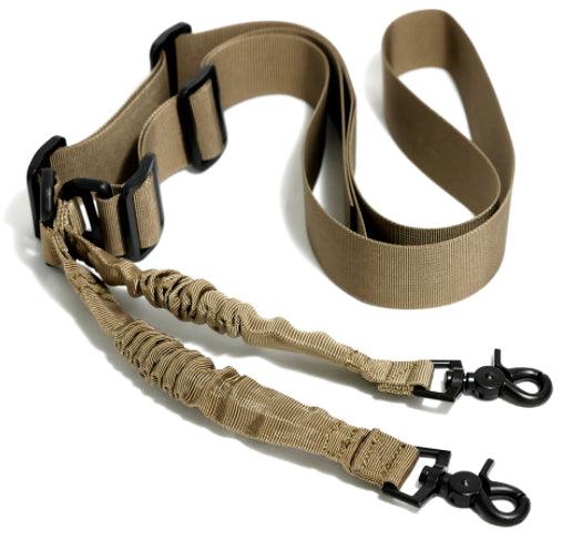 Amomax - Tactical Two Point Sling - Rundhaken - Coyote Brown - Game-On.no