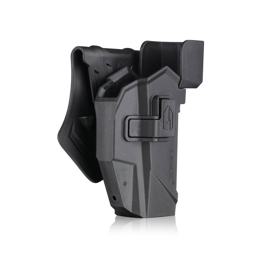 Amomax - Taktinen holsteri Glock 17/19 & CZ P10C:lle ja optiikalle - Game-On.no