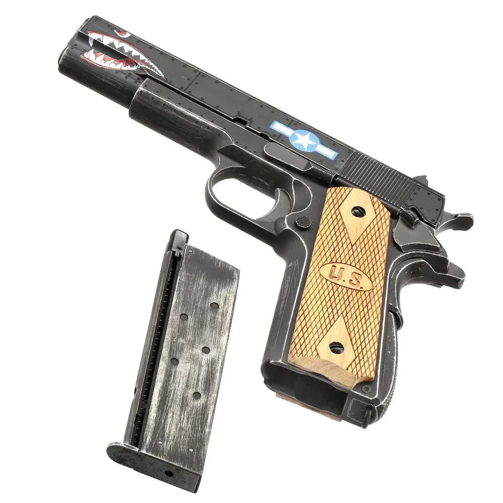 AO - 1911 Squadron Gassdrevet Softgun Pistol med Blowback - Game-On.no