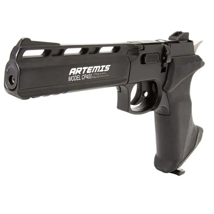 Artemis - CP400 Co2 Powered Air Pistol - 4.5mm - Black
