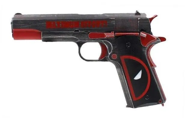 AW 1911 - Pistola blanda de gas Full Metal - Edición Deadpool