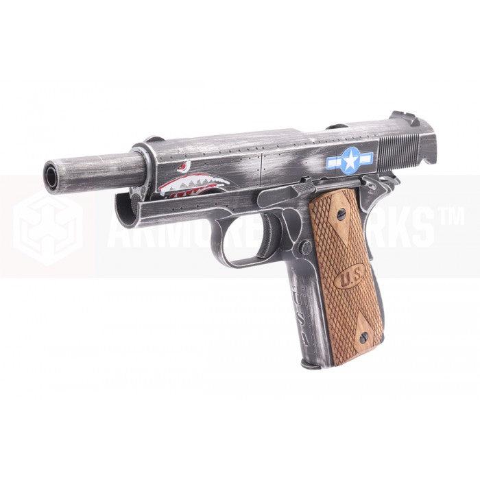 AW Custom - 1911 Squadron Softgun Pistole mit Blowback - Game-On.no